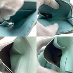 フェンディ FENDI 三つ折り財布 セレリア ピーカブー マイクロ  L字ファスナー 8M0499 ブルーブルーの画像