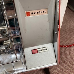 【激安】NATIONAL　レトロ電気ストーブの画像