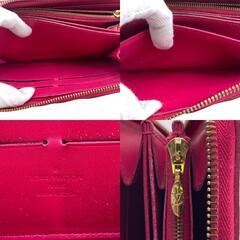 ルイヴィトン LOUIS VUITTON 長財布 イカットフラワー ジッピー・ウォレット M90019 レッド系の画像