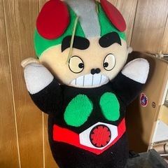 昭和レトロ　仮面ノリダーぬいぐるみの画像