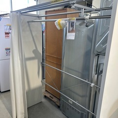 【カーテン付きクローゼットロッカー】クリーニング済【管理番号11212】金の画像