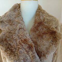 NOSY NOMA　婦人冬コートボア 　USED 　総裏付　中高生にも　Ｓ　細身の画像