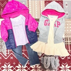 80cm 長袖 アウター　服 13cm ブーツ まとめ セット 女の子の画像