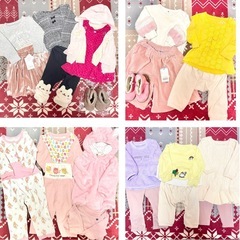 80cm 長袖 アウター　服 13cm ブーツ まとめ セット 女の子の画像