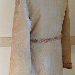 NOSY NOMA　婦人冬コートボア 　USED 　総裏付　中高生にも　Ｓ　細身の画像