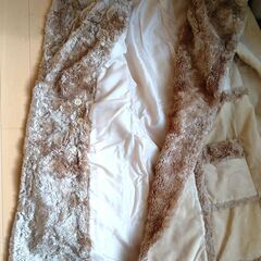 NOSY NOMA　婦人冬コートボア 　USED 　総裏付　中高生にも　Ｓ　細身の画像