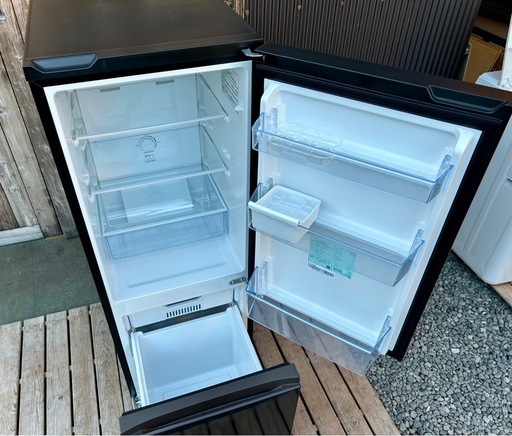 【美品 洗浄クリーニング済】2023年 2ドア冷凍冷蔵庫 162ℓ Hisense HR-D16FB