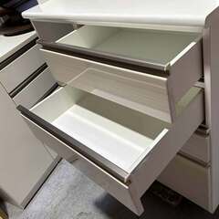 NITORI ニトリ ポスティアシリーズ 幅105cmキッチンボード、食器棚、Used-キレイの画像