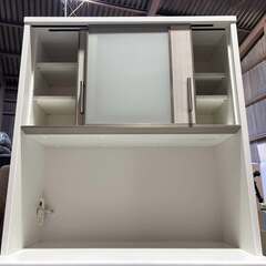 NITORI ニトリ ポスティアシリーズ 幅105cmキッチンボード、食器棚、Used-キレイの画像