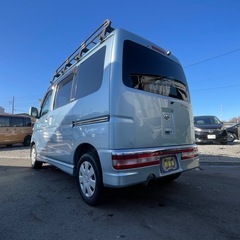 🉐【支払い総額37万円】車検令和9年6月1日　H18年3月   アトレーワゴン　カスタムターボR   ETC  ルーフキャリア　タイミングベルト交換済み　調子良好！の画像