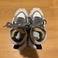 オニツカタイガー デンティグレ LL ホワイト/グレー 23cmの画像