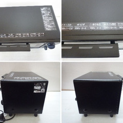 ☆▲山善　トースター　オーブントースター　2枚焼き　カーボントースター　YTSC-C120(B)　食パン　ピザ　おしゃれ　一人暮らし　新生活　cの画像