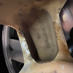 希少15インチアルミ！パジェロミニ純正/スタッドレス用などにおすすめ♪の画像