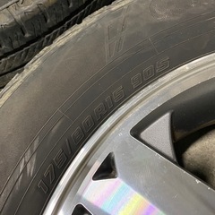 希少15インチアルミ！パジェロミニ純正/スタッドレス用などにおすすめ♪の画像