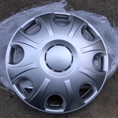 シンプルなデザインのホイルカバー　13インチ　4枚入りケースの3枚入り（1枚欠）の画像