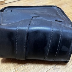 バイク用 サドルバッグ サイドバッグ アメリカン ブラックの画像