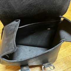 バイク用 サドルバッグ サイドバッグ アメリカン ブラックの画像