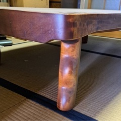 一枚板　座卓の画像