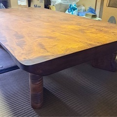 一枚板　座卓の画像