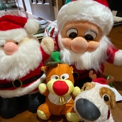 決まりました⭐︎サンタさんぬいぐるみセットの画像