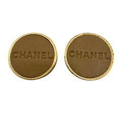 シャネル CHANEL イヤリング シャネルロゴ 00A ベージュの画像