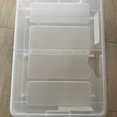 ニトリ ベットした収納の画像