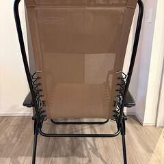 【中古品】コールマン インフィニティチェア ベージュ 【アウトドア】の画像