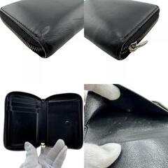 ジルサンダー JIL SANDER 二つ折り財布 ロゴ コンパクトウォレット ブラックの画像