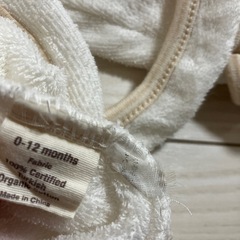 organic Baby バスローブの画像