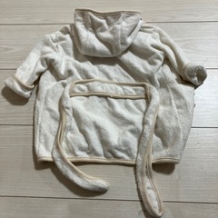 organic Baby バスローブの画像