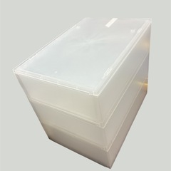 無印良品 ポリプロピレン 3段 引き出しの画像