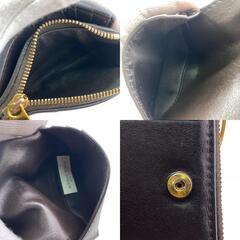 ボッテガヴェネタ BOTTEGAVENETA 二つ折り財布 マキシイントレチャート カセット コンパクトウォレット ブラウンの画像