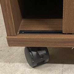 &　テレビ台 NITORI ニトリ　スライド扉　キャスター付きの画像