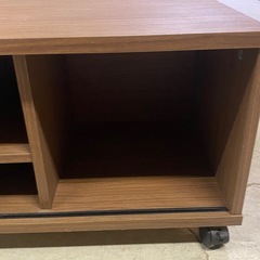 &　テレビ台 NITORI ニトリ　スライド扉　キャスター付きの画像