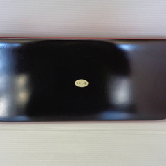 ☆▲漆塗り　長手盆　赤　紅　お盆　食器　お菓子　茶器　hの画像