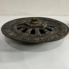 ⭐️大人気❗️レトロ⭐️ 御所車 車輪型 灰皿 の画像