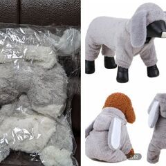 ペット用/うさぎロンパース②（新品）XSの画像