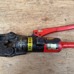 【実作業確認済・整備済】IZUMI 泉精器 油圧式圧着工具 9H-2 ダイス付きの画像