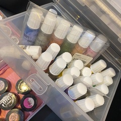 スカルプフォーム大量⭐︎アクリル絵の具⭐︎痛ジェル⭐︎粘土ジェル4000円の画像