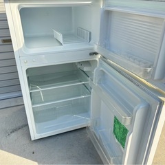 YAMAHA 冷蔵庫 2ドア YRZ-C09B1 90L 2018年製 冷凍冷蔵庫 ヤマハ mw0908の画像