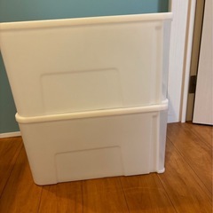 中古収納ケース(ほぼ新品)の画像