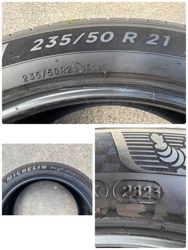 ?235/50R21?MICHELIN PILOTSPORT4 SUV ?4本セット?