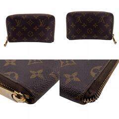 ルイヴィトン LOUIS VUITTON 長財布 モノグラム ジッピーコンパクトウォレット ラウンドファスナー M40499 ブラウンの画像