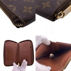 ルイヴィトン LOUIS VUITTON 長財布 モノグラム ジッピーコンパクトウォレット ラウンドファスナー M40499 ブラウンの画像