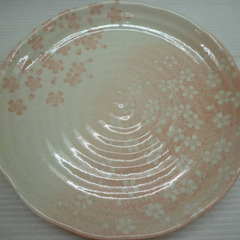 ☆▲花みずき　皿　鉢　食器　和食器　大鉢　大皿　陶器　gの画像