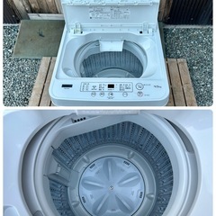 【極美品 分解洗浄クリーニング済】2023年 4.5kg ワールプールジャパンジャパン YWM-T45H1 汚れ 臭い残りなしの画像