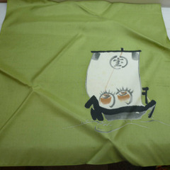 ☆▲染風呂敷　風呂敷　宝船　袋　入れ物　包む　伝統工芸品　工芸品　iの画像