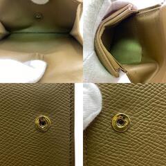 セリーヌ CELINE 三つ折り財布 トリフォールド ウォレット ブラウンの画像