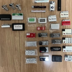 ライター、携帯灰皿いろいろ（箱付き）の画像