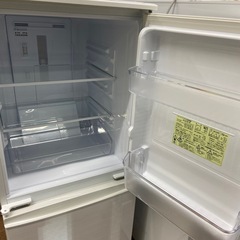 SHARP 2020 137L　冷凍冷蔵庫の画像